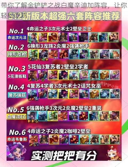 带你了解金铲铲之战白魔辛迪加阵容,让你轻松吃鸡